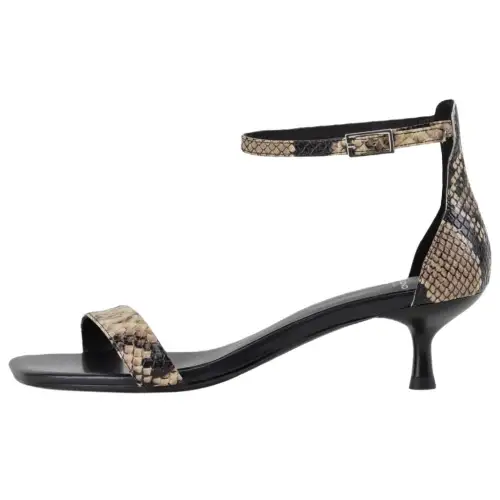 VAGABOND SHOEMAKERS Leather One Strap Sandals Women's Black Brown
