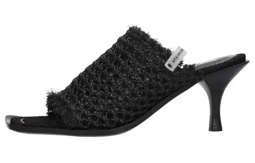 PREMIATA Slide Slippers 7cm Women's Black