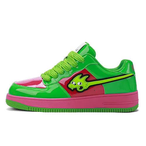 The Simpsons Low top Skateboard Shoes Unisex