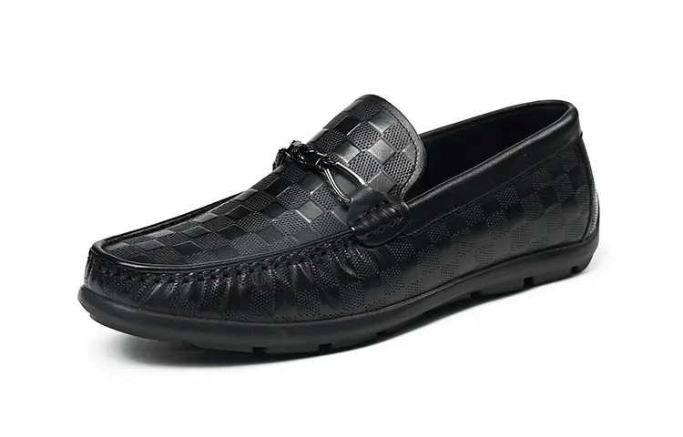 AOKANG Men's Casual Shoes Men's Low Top Black/Red