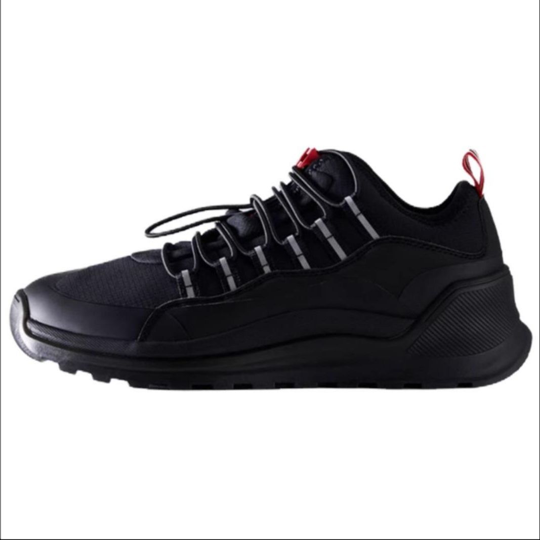 HUNTER Cushioning Slip Resistant Cushioning Slip Resistant Low top Mountaineering & Hiking Shoes Men's Black