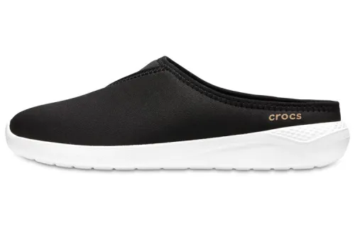Crocs LiteRide Casual Closed Toe Slippers Unisex Black