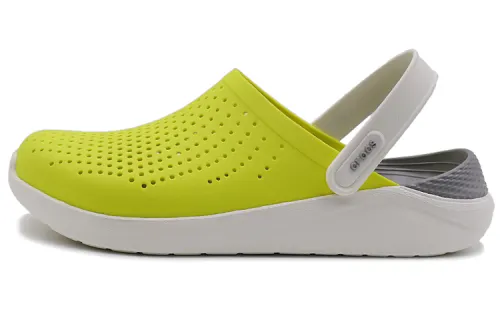 Crocs LiteRide Lazer Cut Clogs 'Yellow Beige'