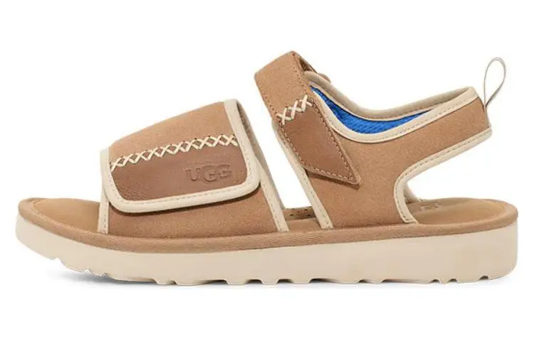 UGG Cow Split Leather Stylish Sandal Men's Sand