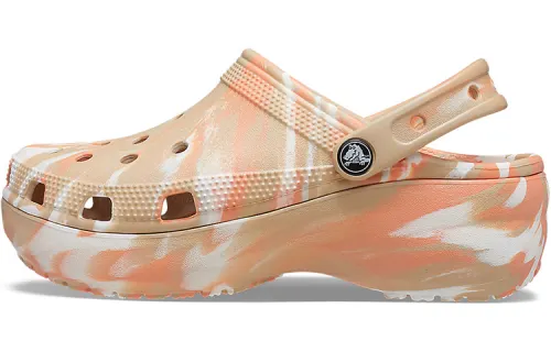 Crocs Classic Platformmarbled Clog Women's