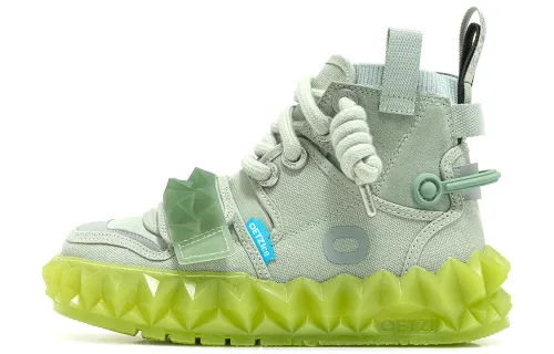 OETZI 1 Fabric Low top Skateboard Shoes Unisex Green