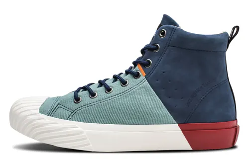 Dickies Canvas Shoes Unisex High Top Turquoise