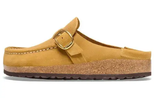 Birkenstock Buckley Suede Embossed 'Corduroy Cork Brown' Women's
