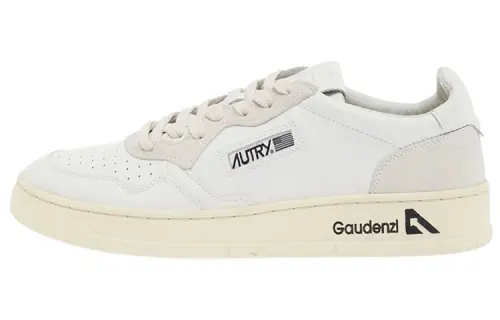 AUTRY Stylish Skateboarding Shoes Men's White Gray