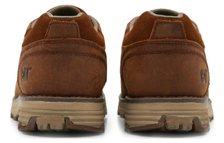 CAT Prez WP Cushioning Slip Resistant Abrasion Resistant Low top Outdoor Shoes Brown