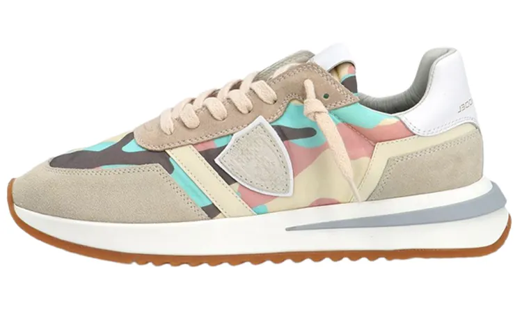 PHILIPPE MODEL Tropez Casual Shoes Women's Low Top Camouflage