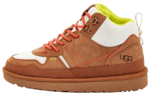 UGG Highland Skateboard Shoes Women's High Top Chestnut