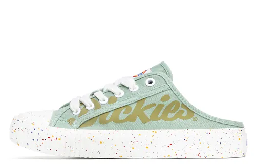 Dickies Canvas Shoes Women's Low Top Light Green