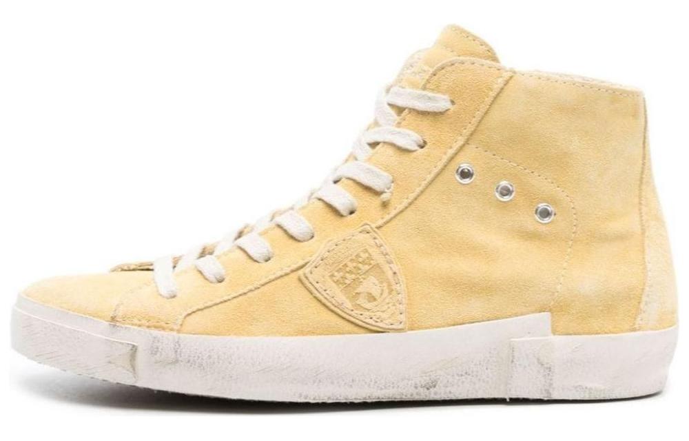 PHILIPPE MODEL Paris PRSX Leather High-top Sneakers