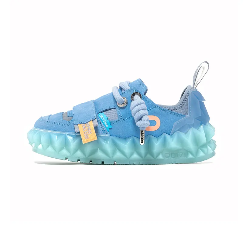 OETZI Ice Man O Stylish Skateboarding Shoes Women's Blue