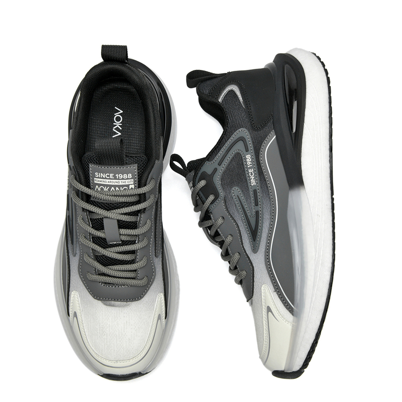 AOKANG Cushioning Abrasion Resistant Lightweight Height Increasing Low top Running Shoes Men’s