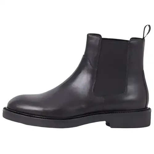 VAGABOND SHOEMAKERS Leather Short Chelsea Boots 3.3cm Women's Black