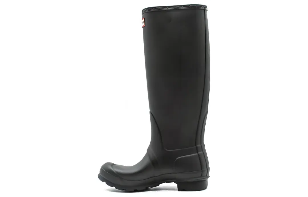HUNTER Waterproof Abrasion Resistant Cushioning Comfortable Rain Boots Women's Black