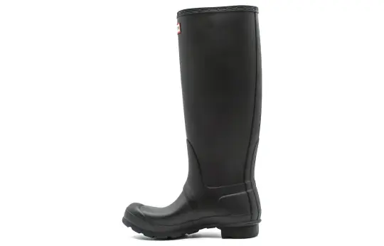 HUNTER Waterproof Abrasion Resistant Cushioning Comfortable Rain Boots Women's Black