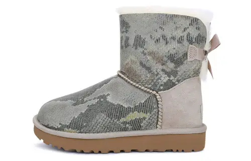 UGG Mini Bailey Bow Snake 'Grey' Women's