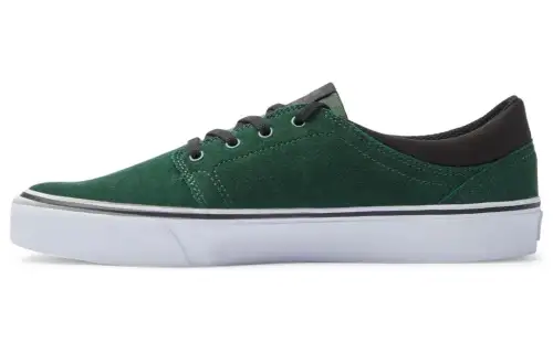 DC Shoes Slip Resistant Abrasion Resistant Low top Skateboard Shoes Unisex Green