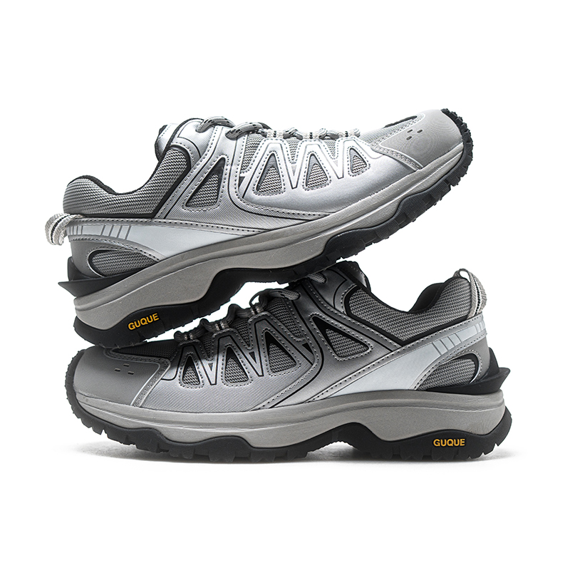 GUQUE Low top Hiking Shoes Unisex Gray