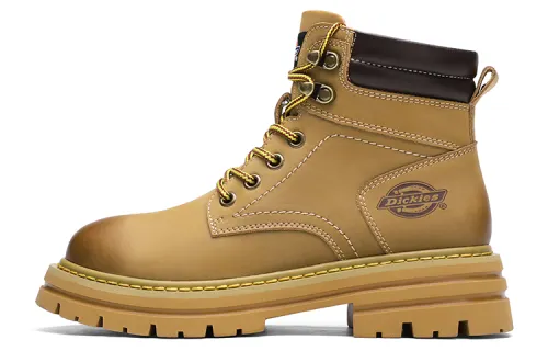Dickies Cow Split Leather Thermal Crew Outdoor Boots Men's Brown
