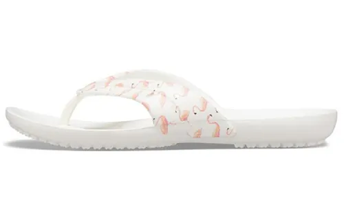 Crocs Kadee Summer Flip Flops White Women's