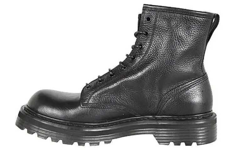 PREMIATA Volanato Leather Ankle Boots Men's Black