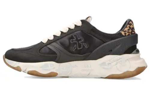 PREMIATA Casual Shoes Women's Low Top Black