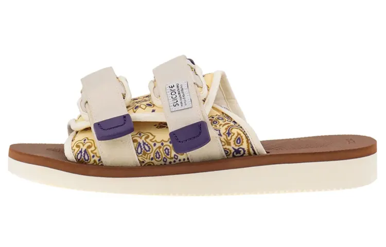Suicoke MOTO-CAB 'Paisley - Ivory Purple'