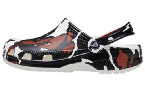 Crocs Classic Clog Clogs Unisex Black White Brown