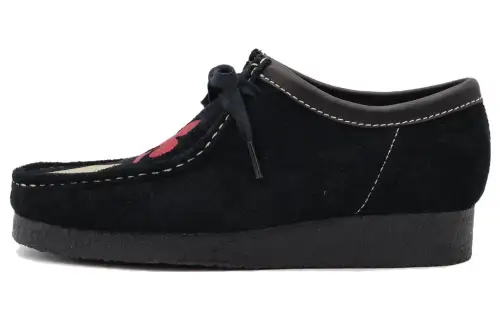 Clarks X Stussy Wallabee 'Black Suede'