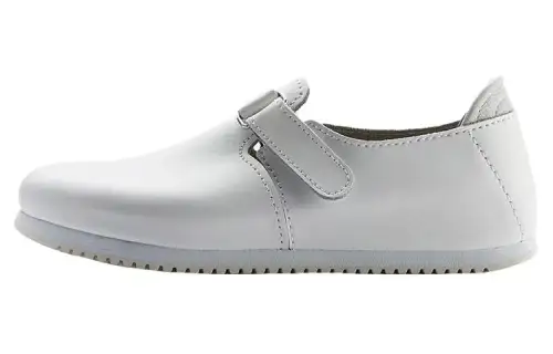 Birkenstock Linz Collection Cow Leather Casual Shoes Women's White Narrow