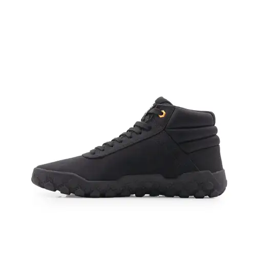 CAT Hex+Mid Canvas CODE Lightweight High top Outdoor Shoes Unisex Black