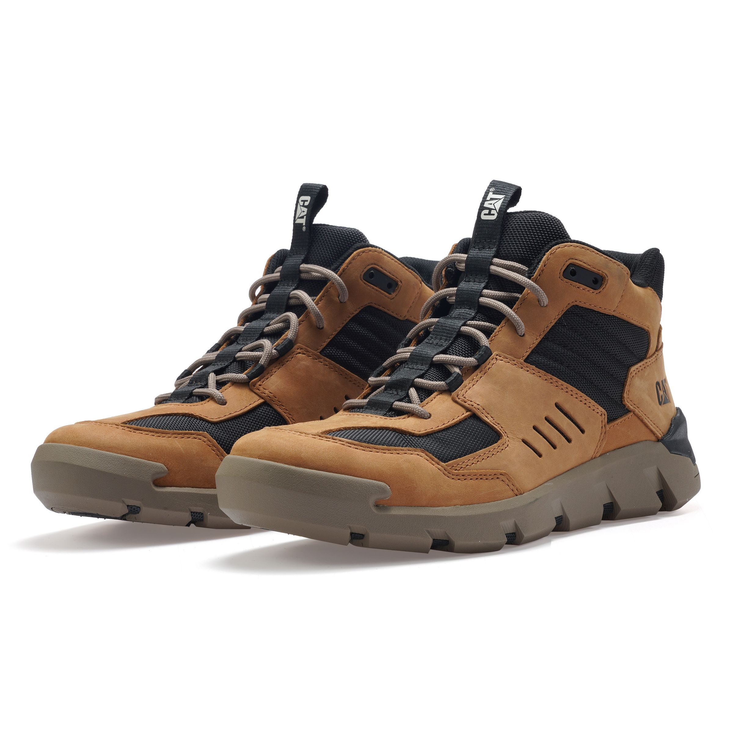 CAT Crail Sport Slip Resistant Mid top Outdoor Shoes Men’s Brown