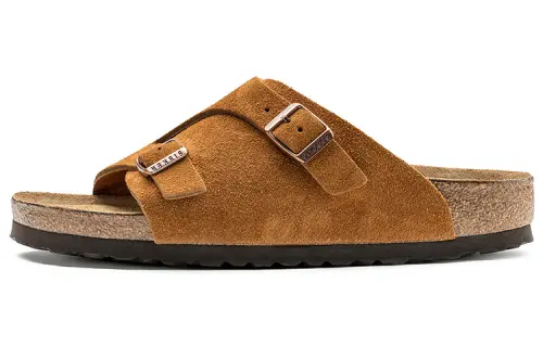 Birkenstock Zrich Soft Footbed Suede Leather 'Mink'