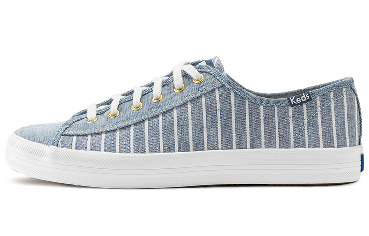 Keds Canvas Shoes Women's Low Top Blue
