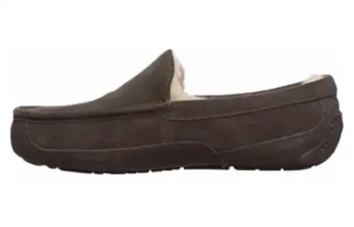 UGG Split Suede Abrasion Resistant Thermal Low top Casual Shoes Men's Umber