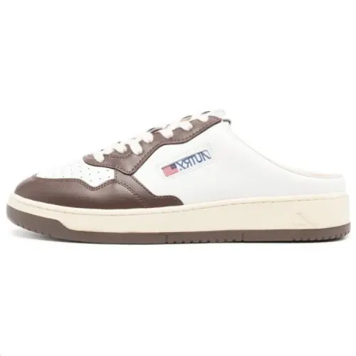 AUTRY Closed Toe Slippers Men's White Brown