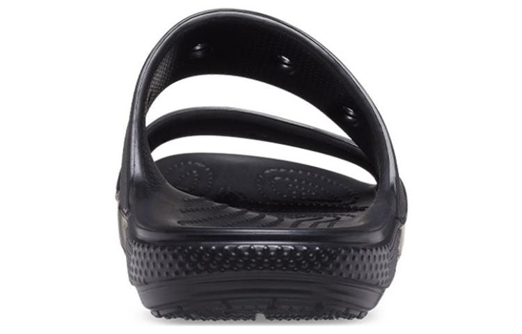 Сабо Crocs Leather Mix (черные) — фото 5