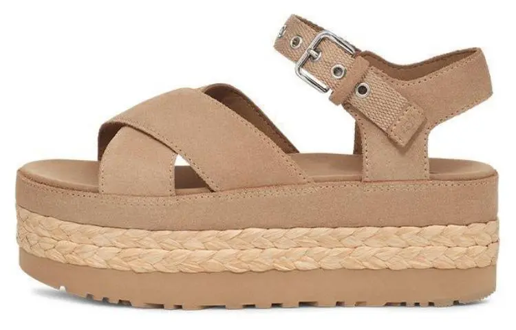 UGG Leather One Strap Sandals Women's Sand
