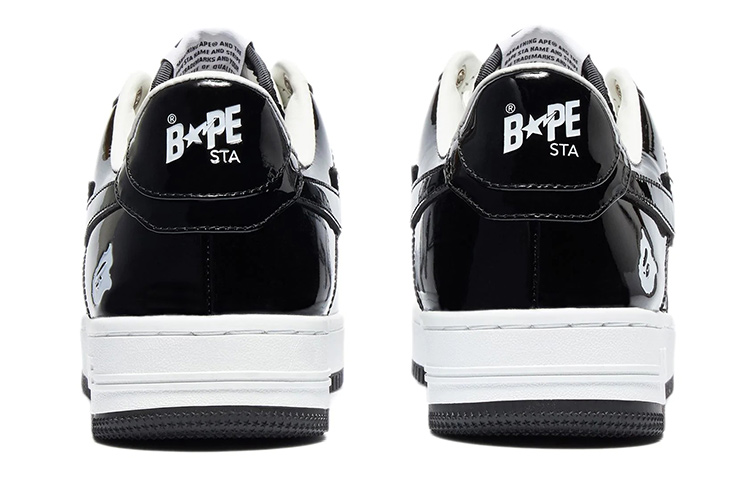 BAPE A BATHING APE Bape Sta Low Black