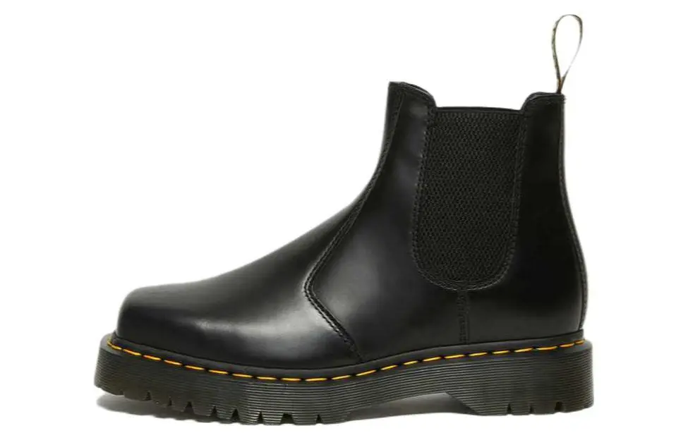 Dr. Martens 2976 Bex Squared Toe Leather Chelsea Boots 'Black'