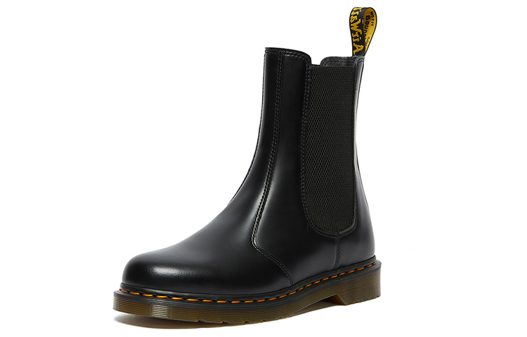 Dr. Martens Women's 2976 High Smooth Leather Chelsea Boot 'Black'