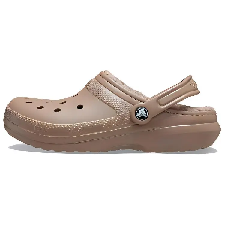 Crocs Classic Lined Clogs Unisex Latte