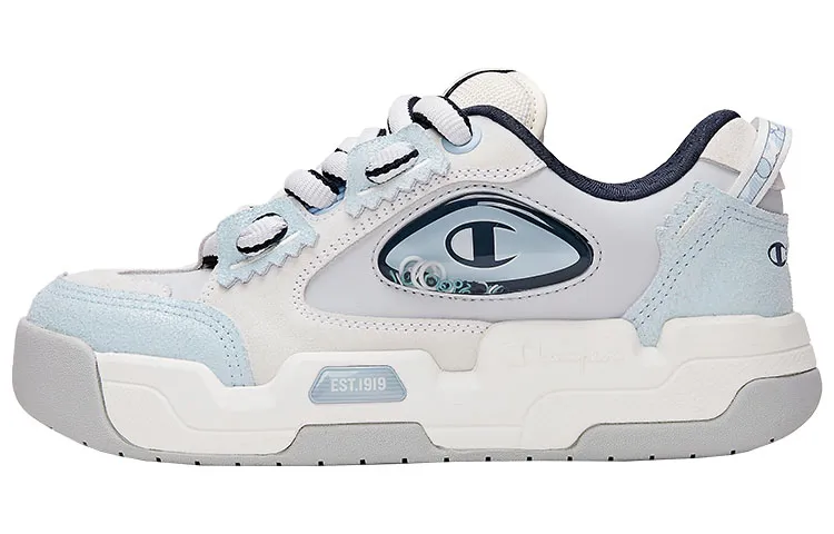Champion Essentials Collection Valve V2 Skateboard Shoes Women's White Blue