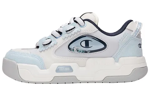 Champion Essentials Collection Valve V2 Skateboard Shoes Women's White Blue