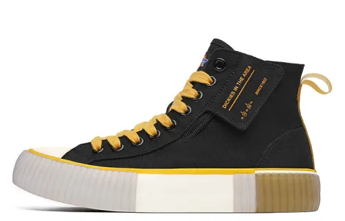 Dickies Canvas Shoes Men's High Top Black