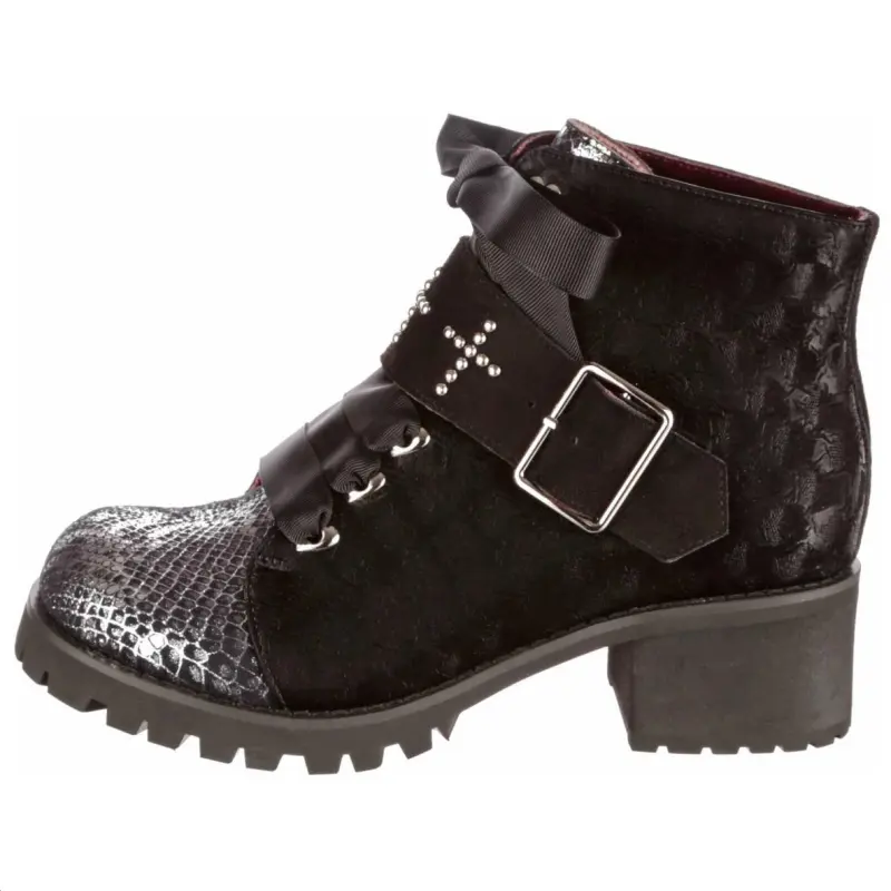 IRREGULAR CHOICE Pu Ankle Boots 5CM Women's Black